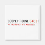 Cooper house  Magnets (more shapes)