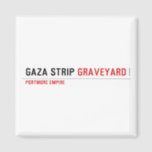 GAZA STRIP  Magnets (more shapes)