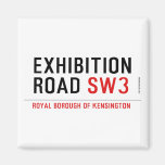 exhibition ROAD  Magnets (more shapes)