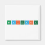 Noviembre  Magnets (more shapes)