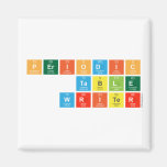Periodic
 Table
 Writer  Magnets (more shapes)