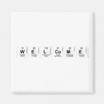 Welcome  Magnets (more shapes)
