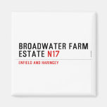 Broadwater Farm Estate  Magnets (more shapes)