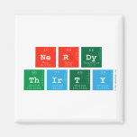Nerdy
 Thirty  Magnets (more shapes)