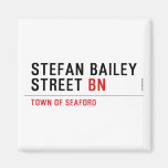 Stefan Bailey Street  Magnets (more shapes)