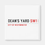DEAN'S YARD  Magnets (more shapes)