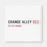 CHANGE ALLEY  Magnets (more shapes)