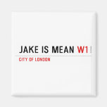 Jake is mean  Magnets (more shapes)