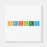 Hailey  Magnets (more shapes)