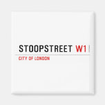 Stoopstreet  Magnets (more shapes)