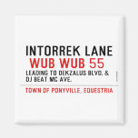 Intorrek Lane   Magnets (more shapes)