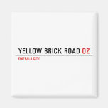 YELLOW BRICK ROAD  Magnets (more shapes)
