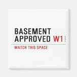 BASEMENT  APPROVED  Magnets (more shapes)