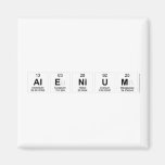 Alenium  Magnets (more shapes)