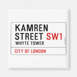 Kamren  Street  Magnets (more shapes)