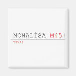 MONALİSA  Magnets (more shapes)
