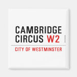 Cambridge Circus  Magnets (more shapes)