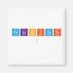 FELICITATS
   Magnets (more shapes)