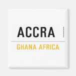 ACCRA  Magnets (more shapes)