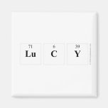 LUCY  Magnets (more shapes)