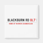 Blackburn Rd  Magnets (more shapes)