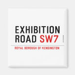 exhibition ROAD  Magnets (more shapes)