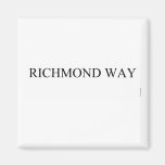 Richmond way   Magnets (more shapes)