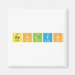 Ashlyn  Magnets (more shapes)