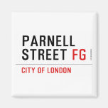 PARNELL STREET  Magnets (more shapes)
