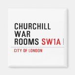 Churchill war rooms  Magnets (more shapes)