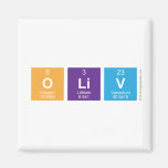 Oliv  Magnets (more shapes)