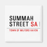 Summah Street  Magnets (more shapes)