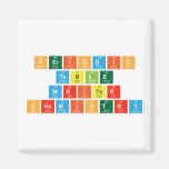 Periodic
 Table
 Writer
 Chemistry  Magnets (more shapes)