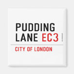 PUDDING LANE  Magnets (more shapes)