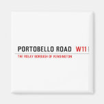 Portobello Road   Magnets (more shapes)