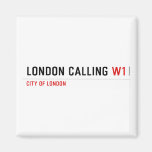 LONDON CALLIng  Magnets (more shapes)