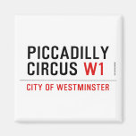 piccadilly circus  Magnets (more shapes)