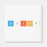 Pd2FO9  Magnets (more shapes)