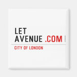 LET  AVENUE  Magnets (more shapes)