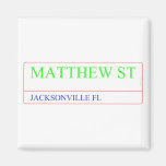 Matthew st  Magnets (more shapes)
