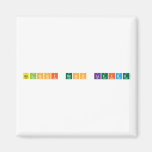 geloof hoop liefde  Magnets (more shapes)