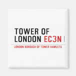 tower of london  Magnets (more shapes)