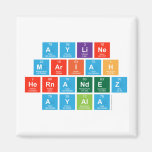 AYLINE
 MARIAH
 HERNANDEZ
 AYALA  Magnets (more shapes)