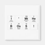I'mthe
 boss!  Magnets (more shapes)