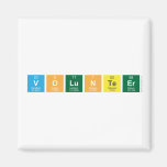VOLUNTEER  Magnets (more shapes)