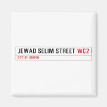Jewad Selim Street  Magnets (more shapes)