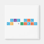 Feliz dia 
 do Quimico  Magnets (more shapes)