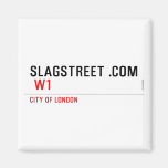 SLAGSTREET .com   Magnets (more shapes)