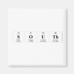 South  Magnets (more shapes)