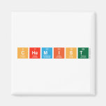 chemist  Magnets (more shapes)